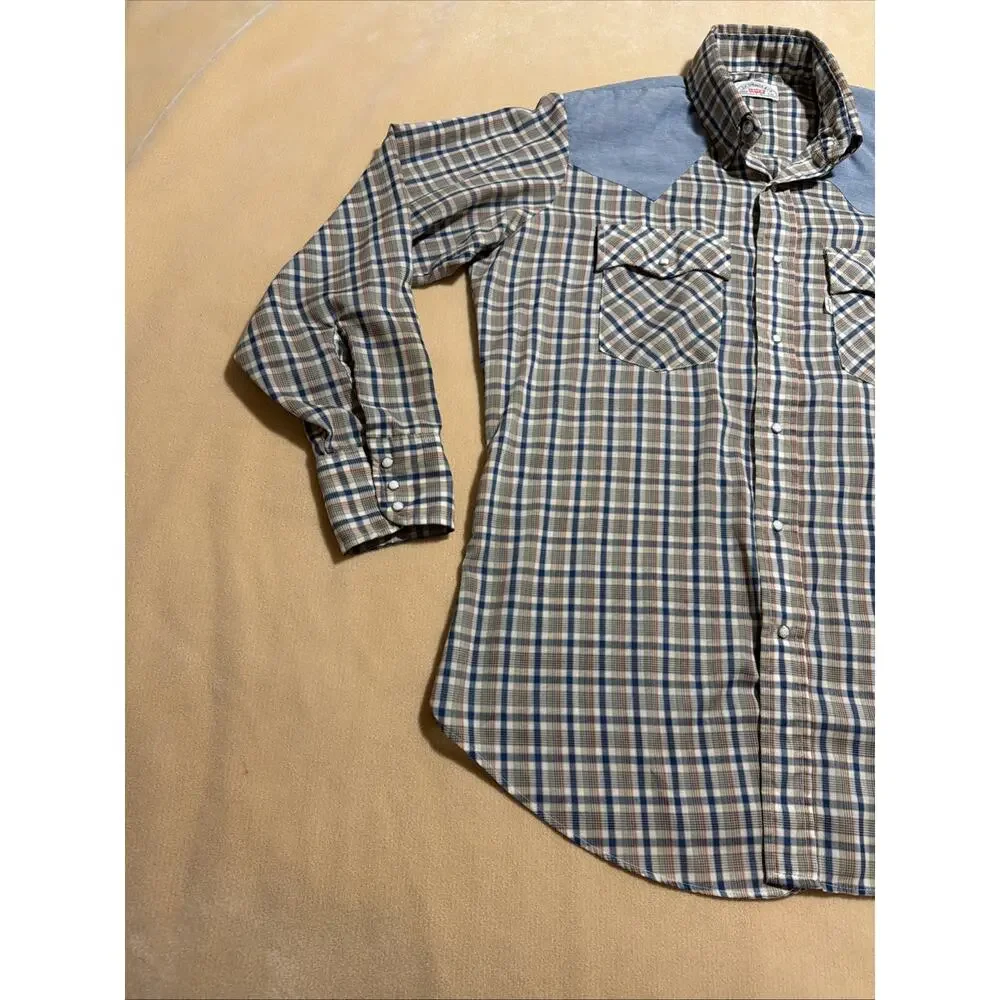 Vintage Levi’s Plaid Button Down Shirt Large